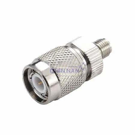 Straight SMA Jack to TNC Plug Adapter