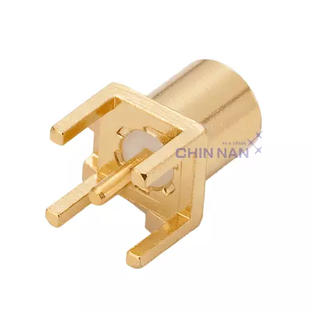 MCX Straight PCB Mount Jack Receptacle